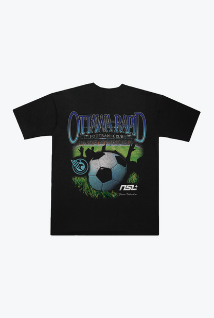Peace Collective Black Tee – Ottawa Rapid FC