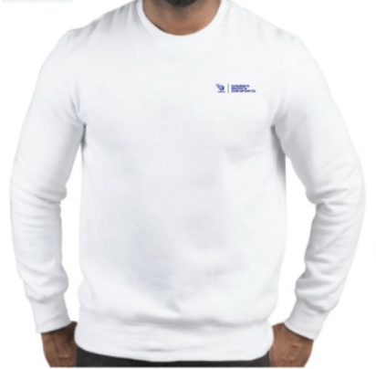WSAS White Crewneck