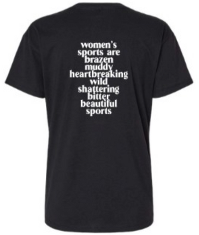 WSAS Ladies Black Tshirt