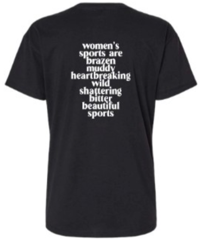 WSAS Unisex Black Tshirt